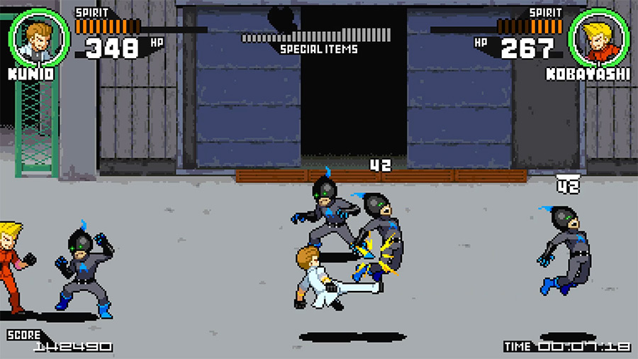 Everyone was kung-fu fighting
