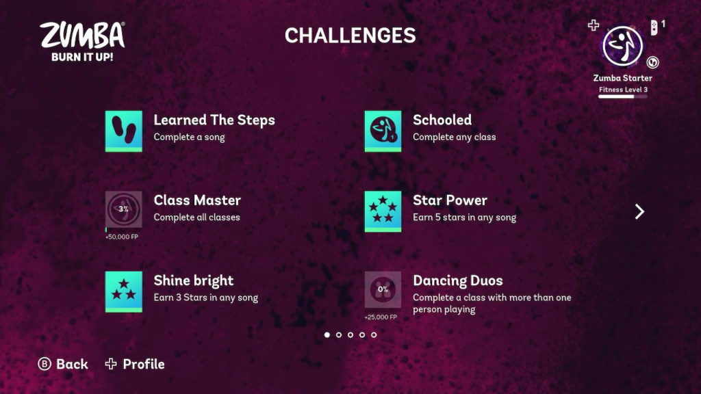 Nintendo Switch Zumba Burn It Up