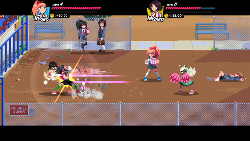 River City Girls playground
