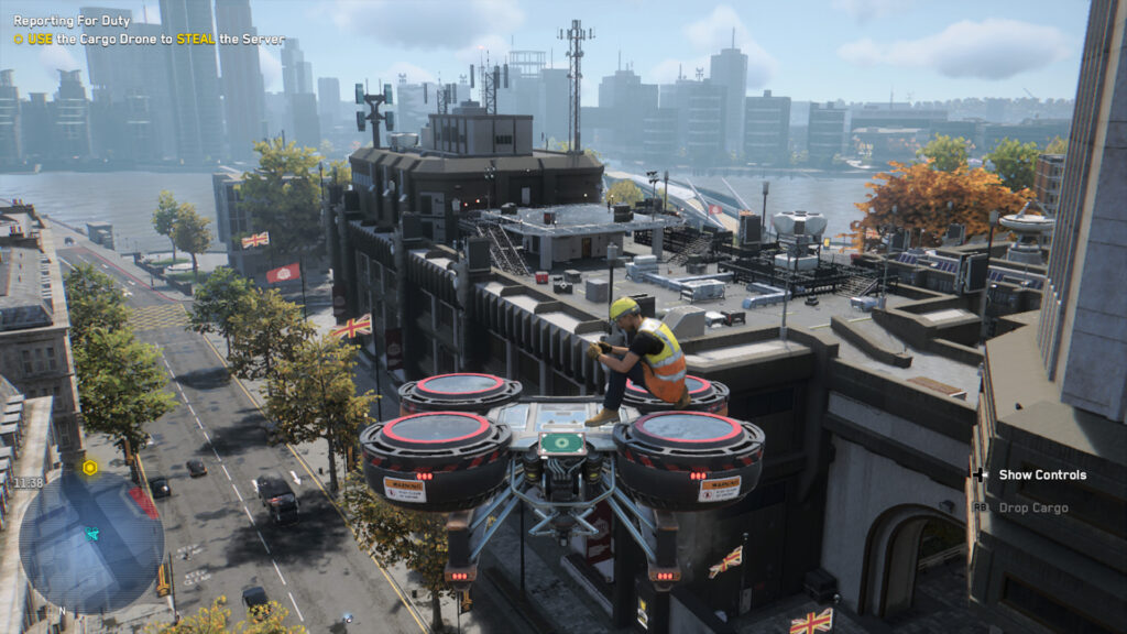 Watch Dogs Legion Cargo Drone