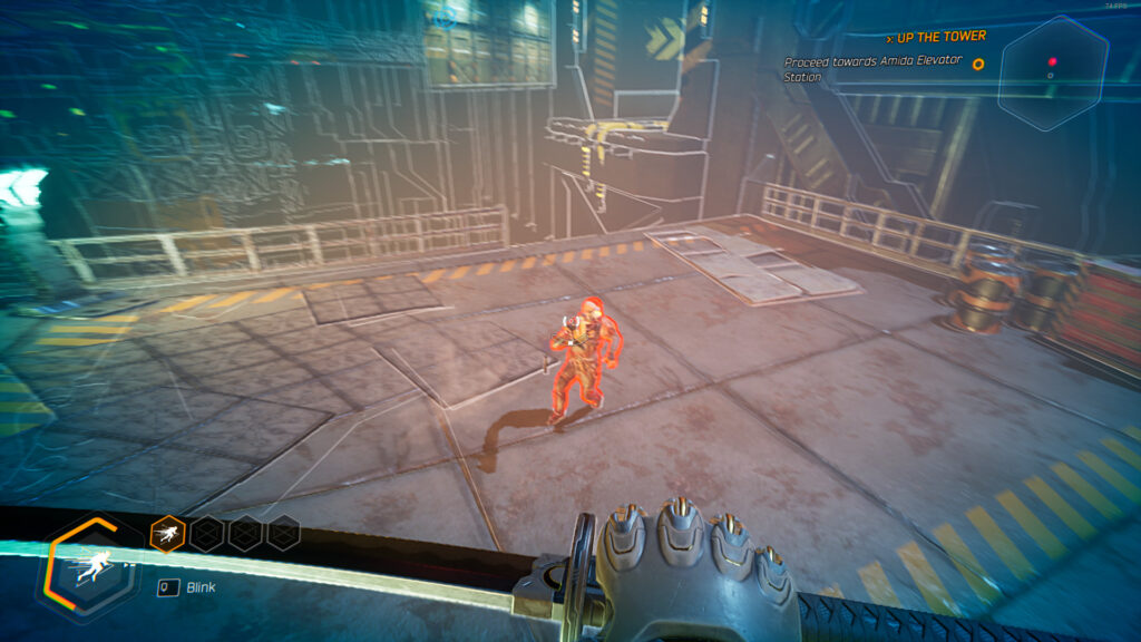 A look at the slow-mo combat in Ghostrunner