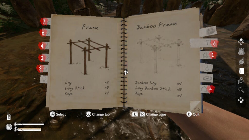 Green Hell notebook