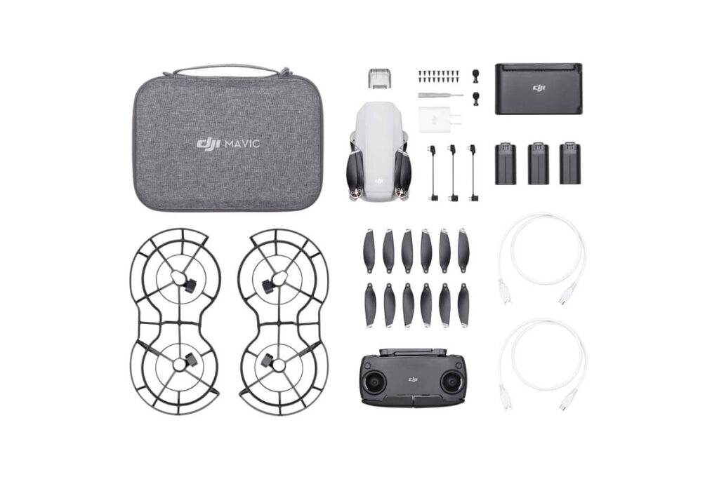An image of the DJI Mavic Mini Fly More Combo