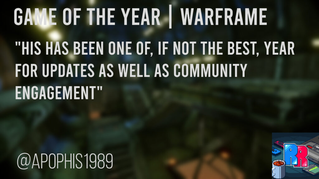 game of the year warframe