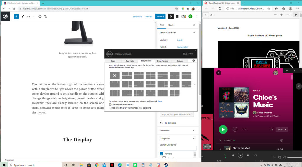 Dell E2720H Review