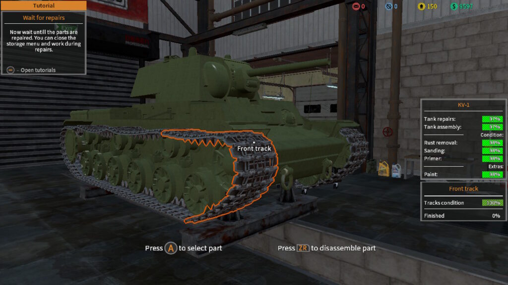 Tank Repair Simulator Review
