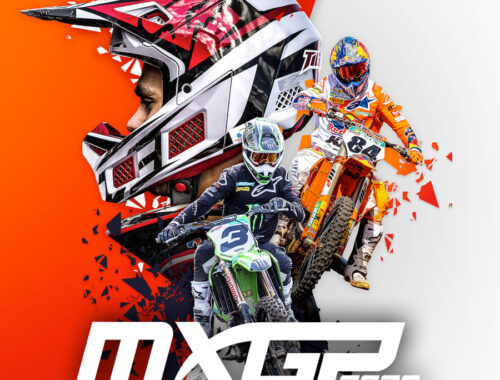 the logo of mxgp 2020 showing a motorcycle helmet