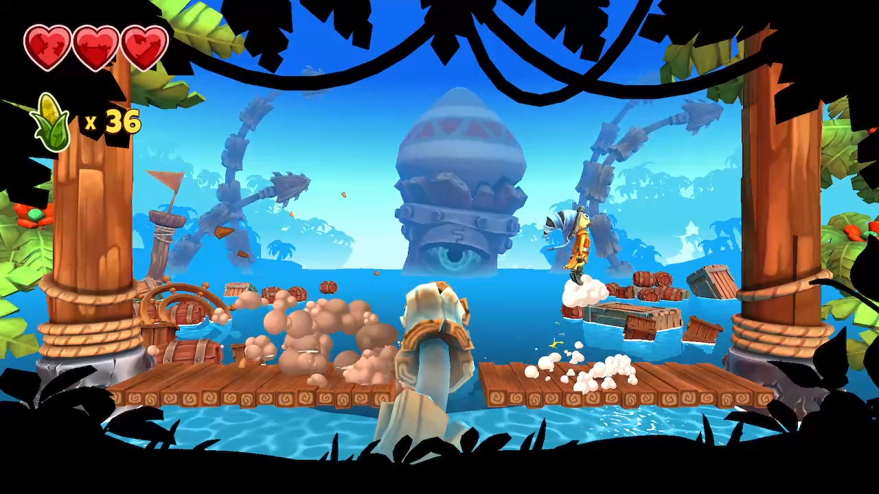 Octopus level in Stitchy in Tooki Trouble