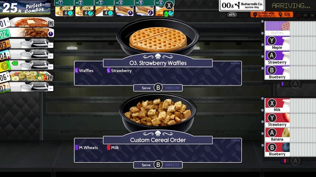Waffles and cereal from Cook, Serve Delicious! 3?! 