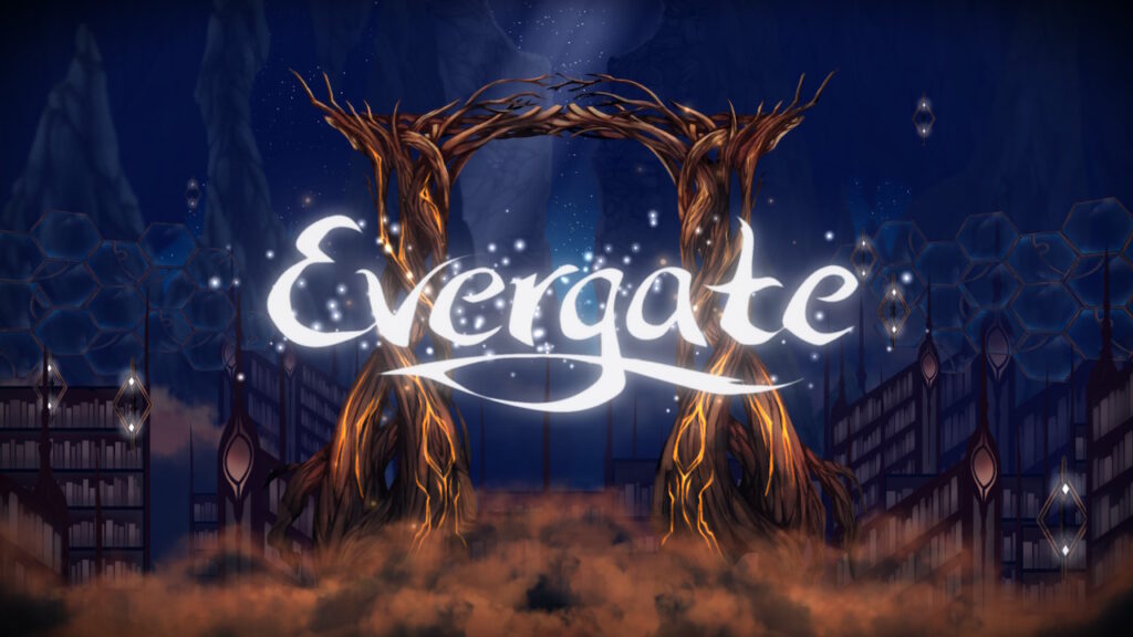 Evergate title screen