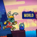 Key art for World Splitter displaying the game's logo