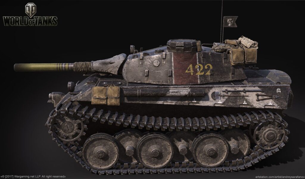 Word of Tanks'...The Nameless side view
