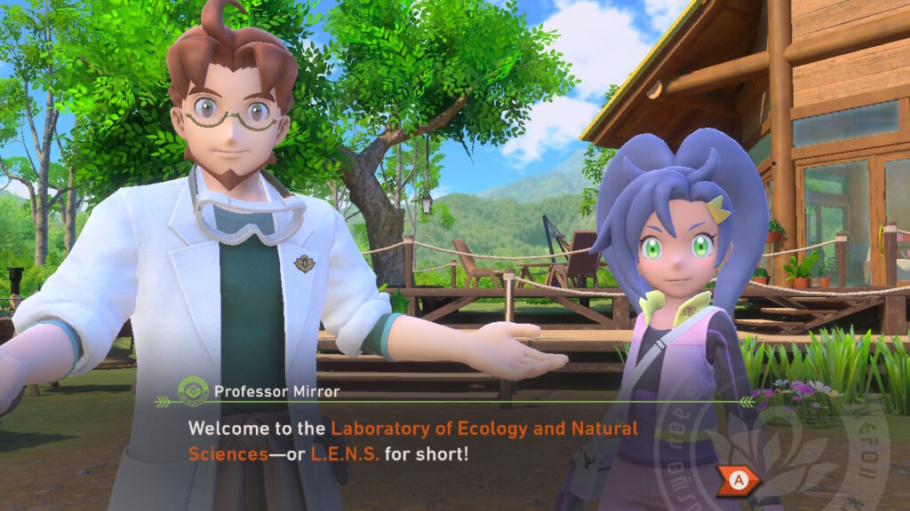 Professor Mirror and Rita welcome you to the lab