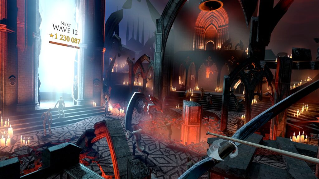 In Death: Unchained archer works to demolish waves of enemies.