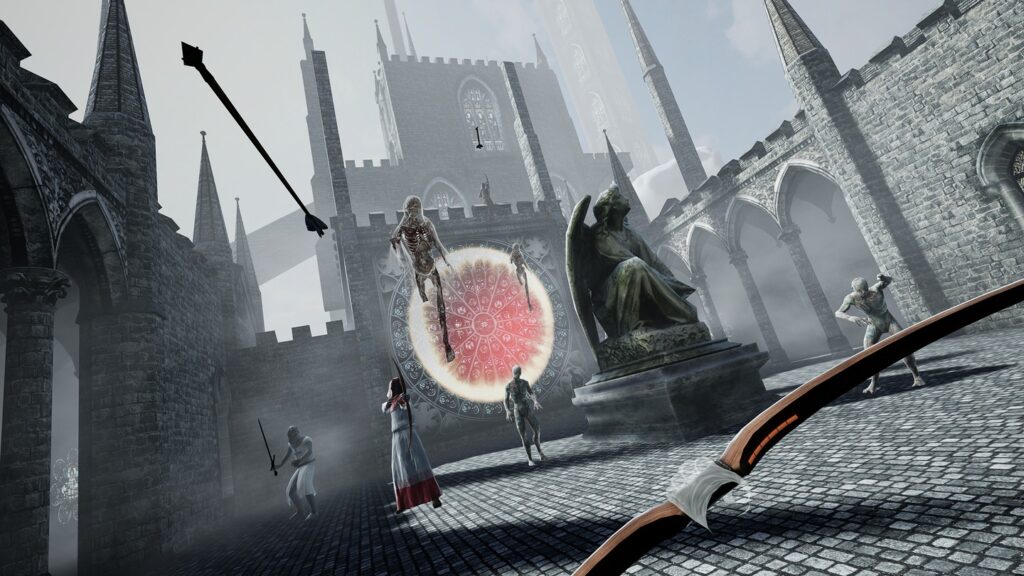 In Death: Unchained archer takes on hordes of enemies.