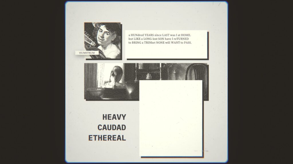 The writing task from Humstrum in the game Inkslinger