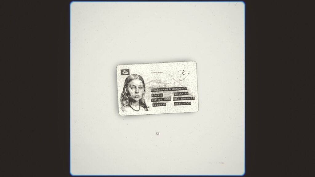 The identity card of the inkslinger in the game Inkslinger