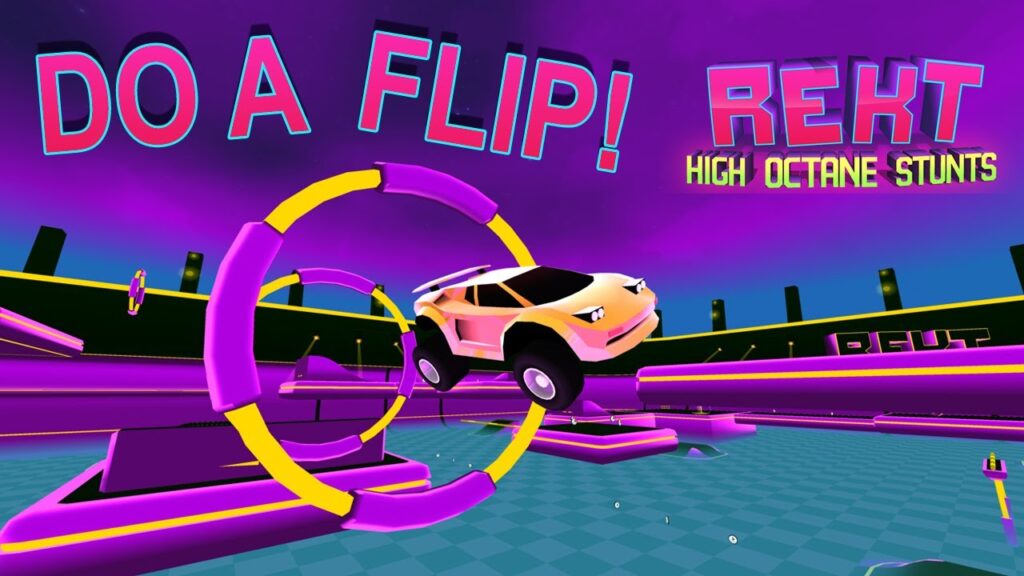 example of marketing for Rekt: High Octane Stunts