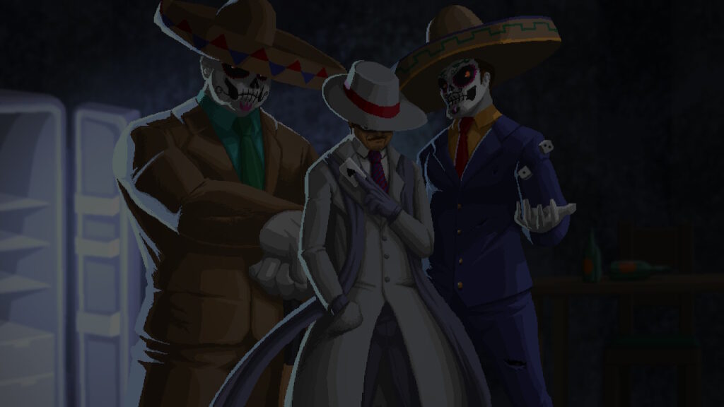 three of the main antagonists in Pecaminosa