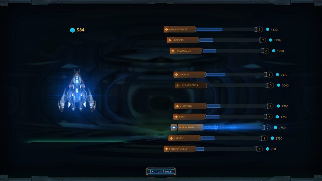 A different yet enjoyable upgrade system.