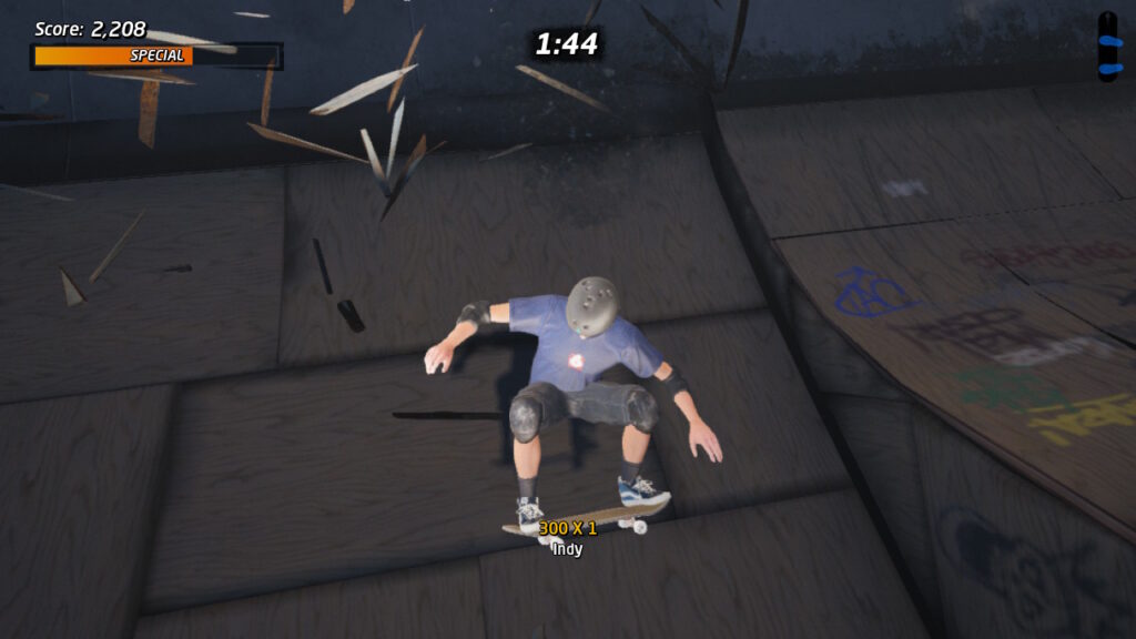 image showing tony hawk doing an indy on blurred backgrounds