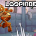 Key art for the game showing one of the game's protagonists jumping over spikes, with the game logo on display.