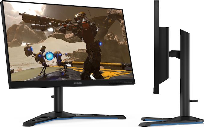 Lenovo Legion Y25-25 Monitor Review Profile and Side View