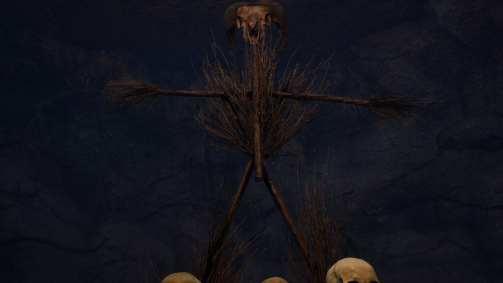 A skull-topped scarecrow set ominously against a dark sky.
Horror Story: Hallowseed Early Access Review on PC