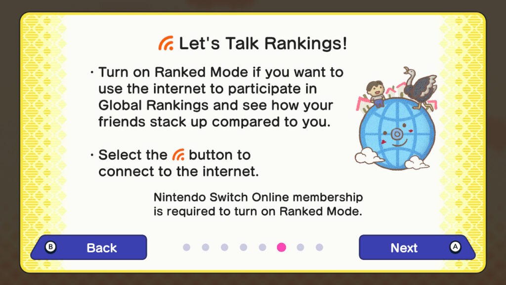 A graphic describing the ranked mode in the Wario Cup