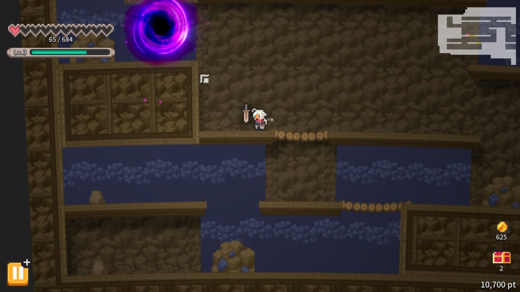 Dungeon with exit point