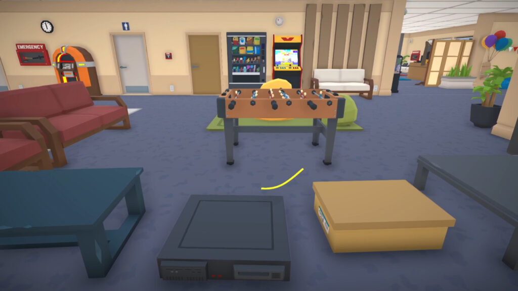 Freddy Spaghetti next to a foosball table in an office.

Freddy Spaghetti 2 PS5 Review for Rapid Reviews UK