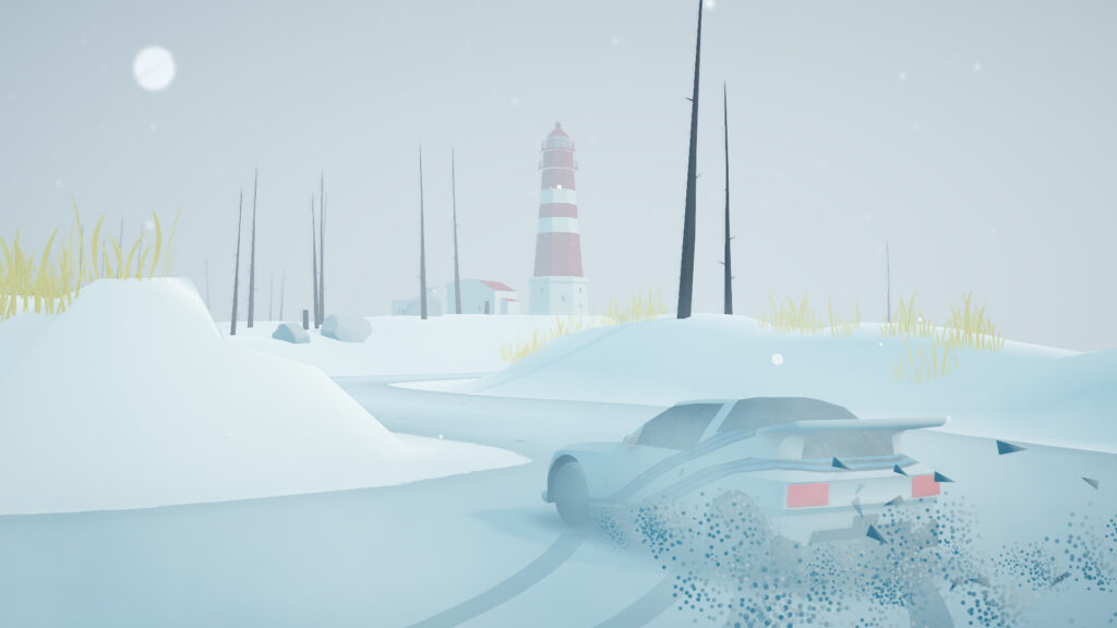 Art of Rally - Car In Snow