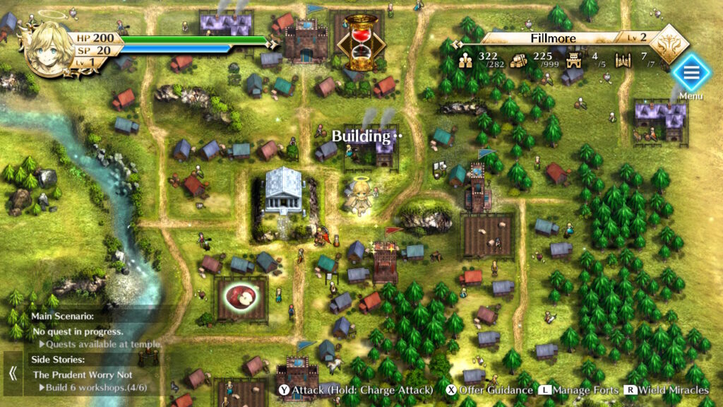 Actraiser Renaissance - World View