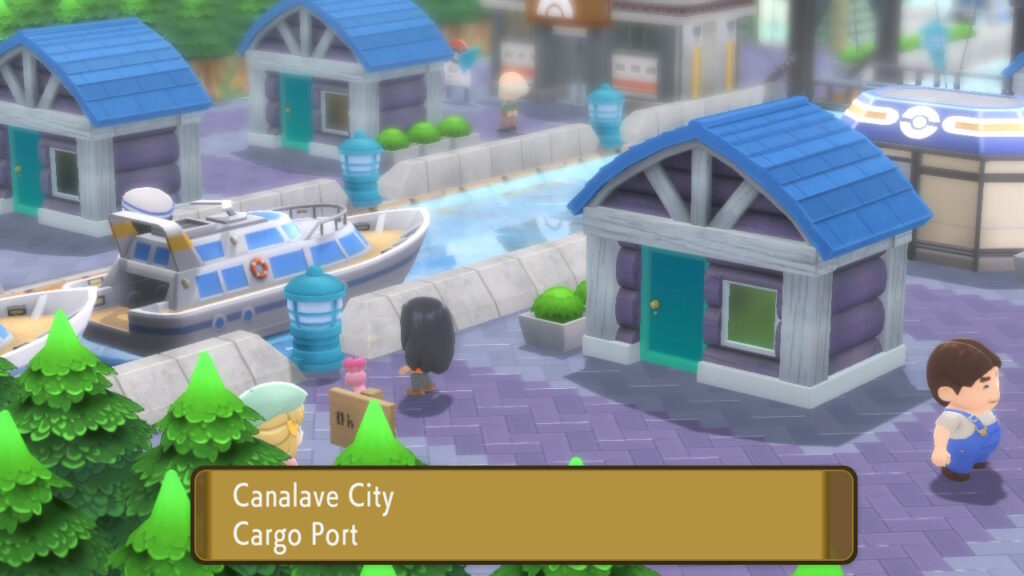 An overview of Canalave City.