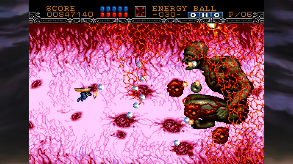 Trying to discerne background decoration from enemy projectiles can be frustrating