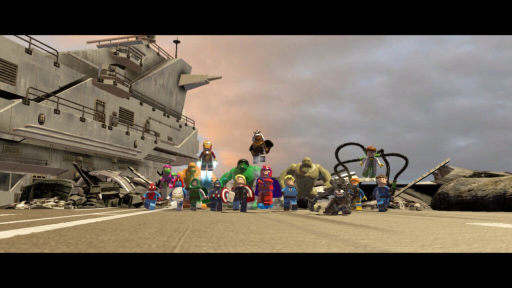 The heroes and villains are lining up to take on evil