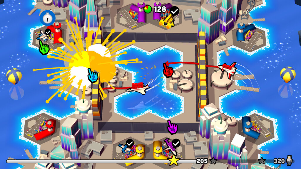 This harder level includes alot more explosions and now we are in a port.