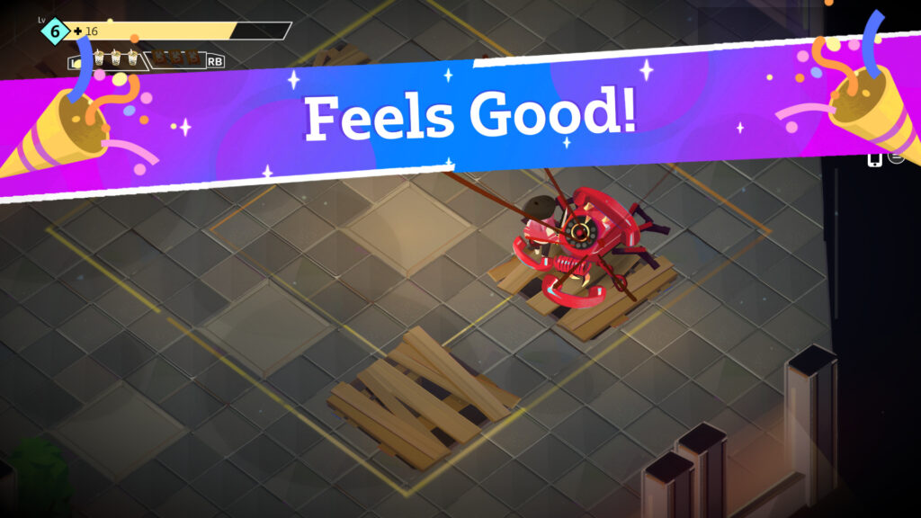 pink haired girl in black dress fighting a scorpion phone