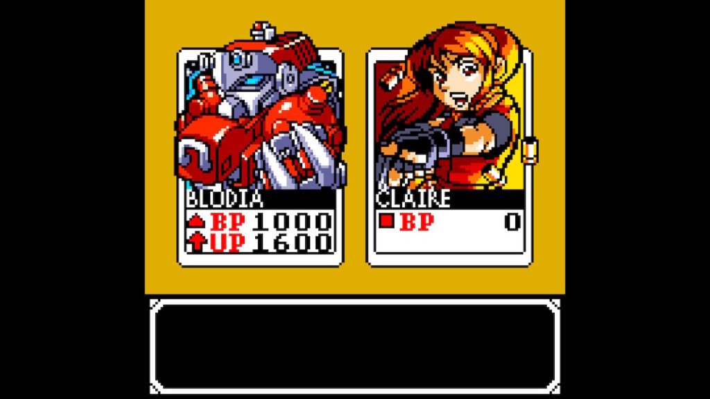 Blodia is fighting Claire