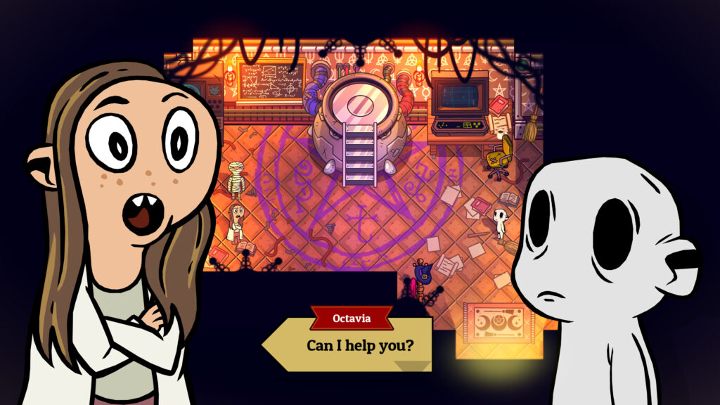 This game is chock-full of colourful characters.