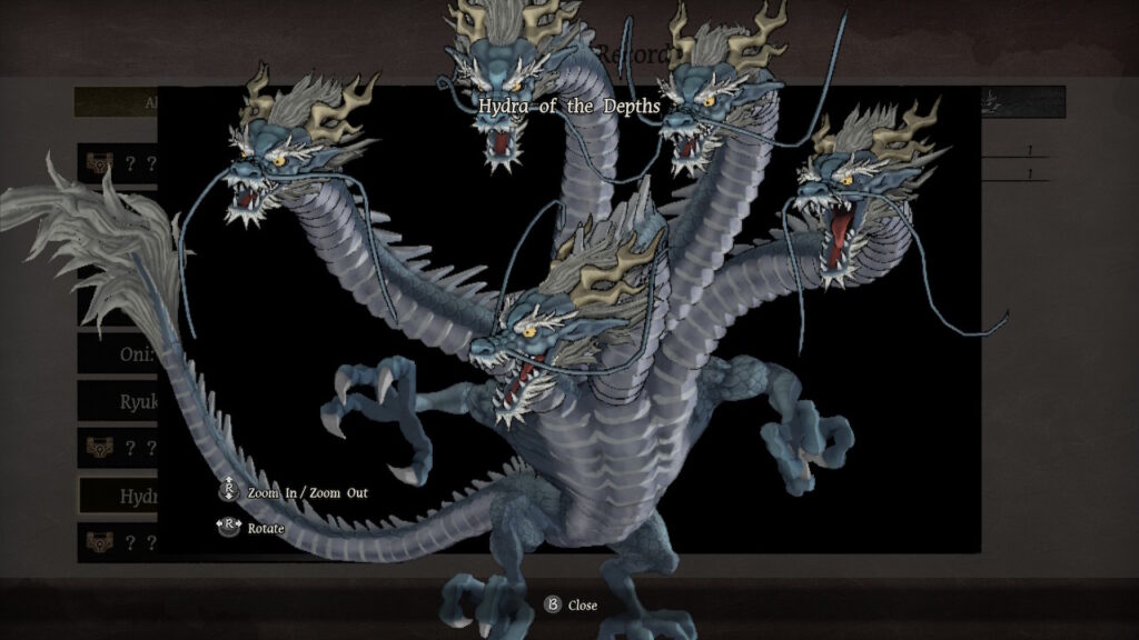 A five headed dragon boss