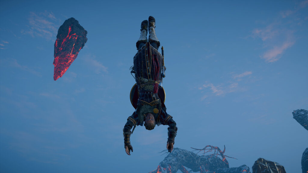 Havi taking a leap of faith.