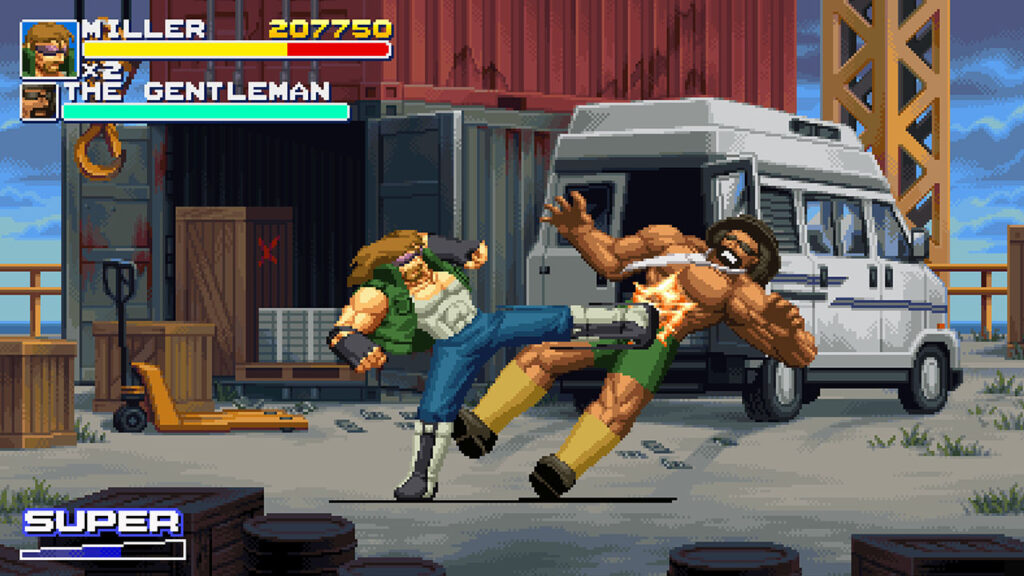 Final Vendetta - boss fight as Miller fights The Gentleman