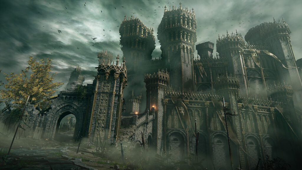 Elden Ring - Xbox Series X Review - Damaged and decaying castle location