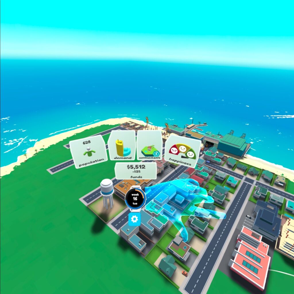 An image of the watch in Little Cities