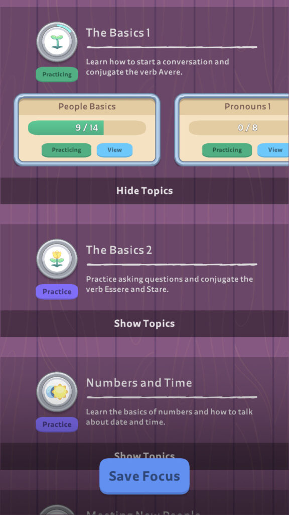 Italian topics
