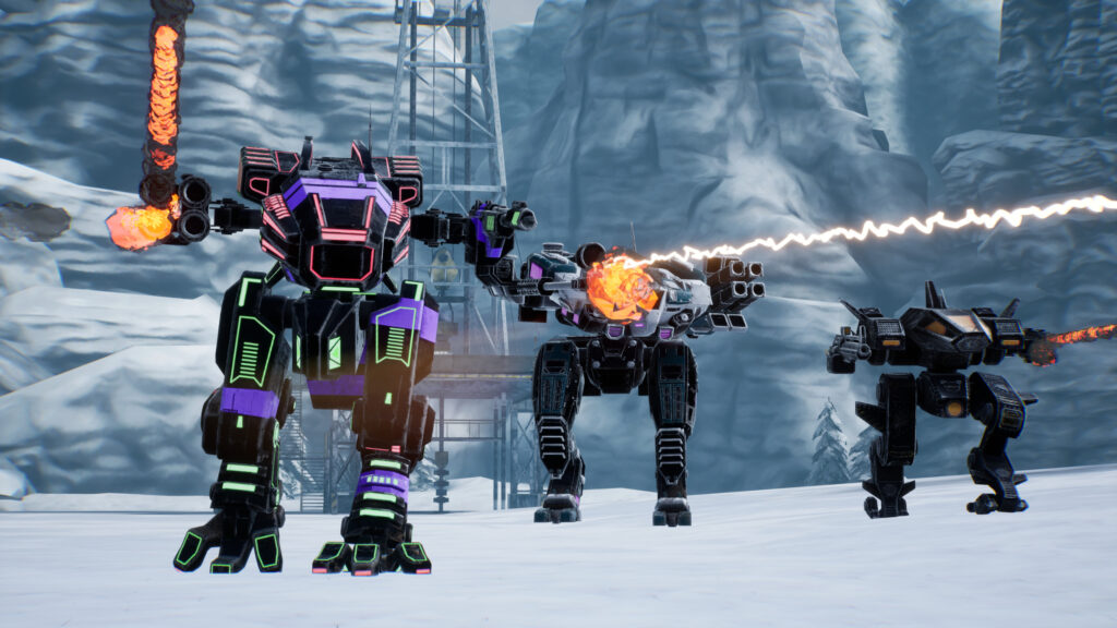 A well-organized squad goes in weapons blazing.