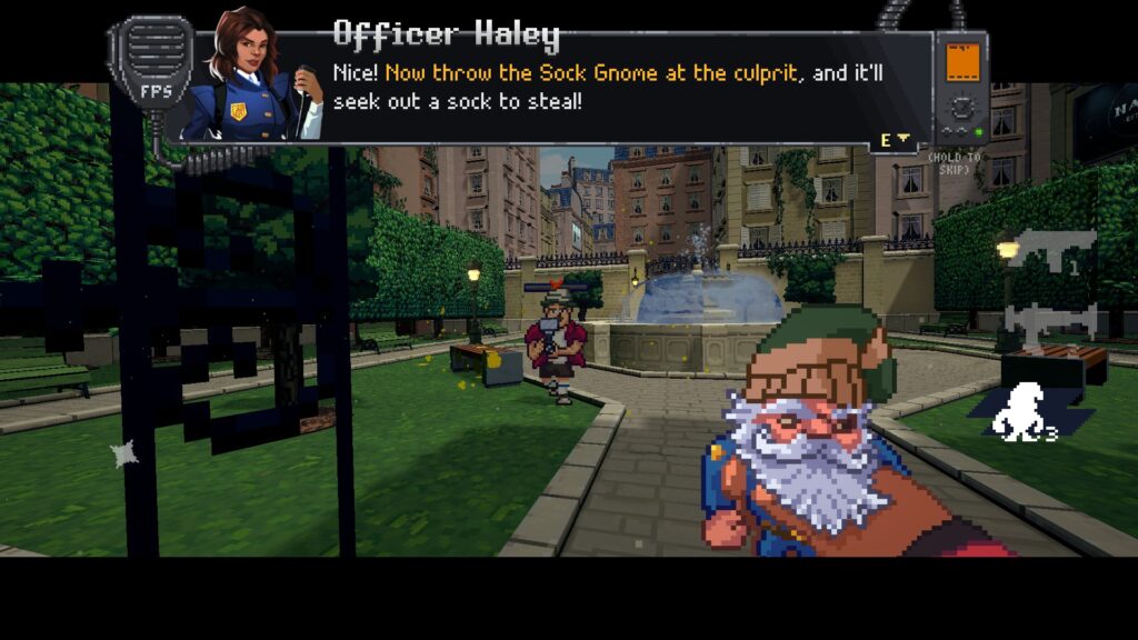 haley explaining what a sock gnome does