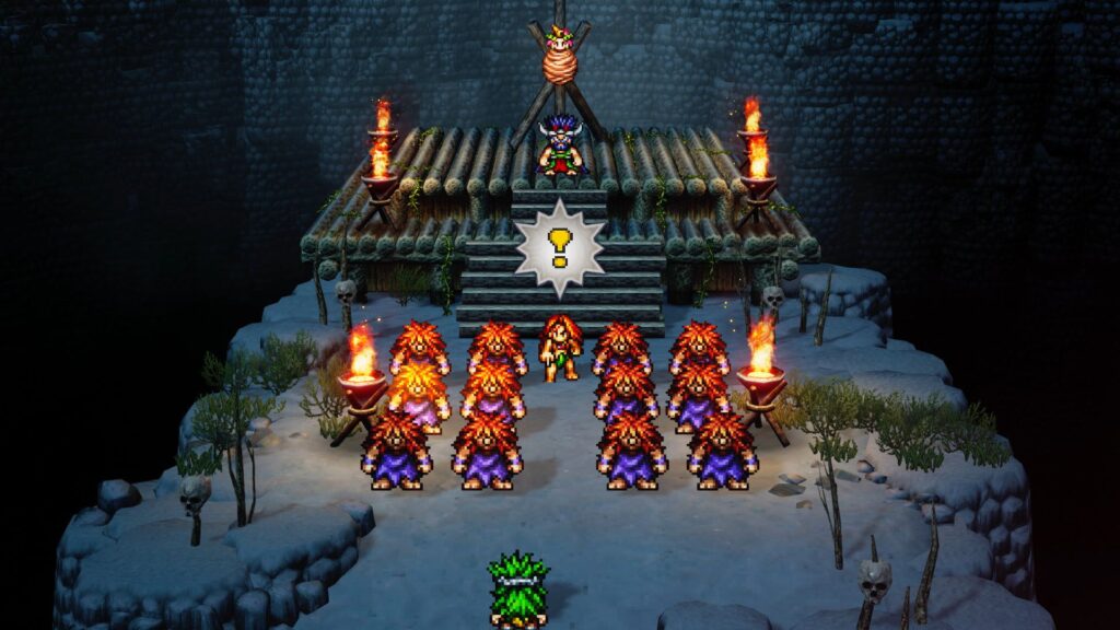 Live A Live - Review, character encounters a boss battle