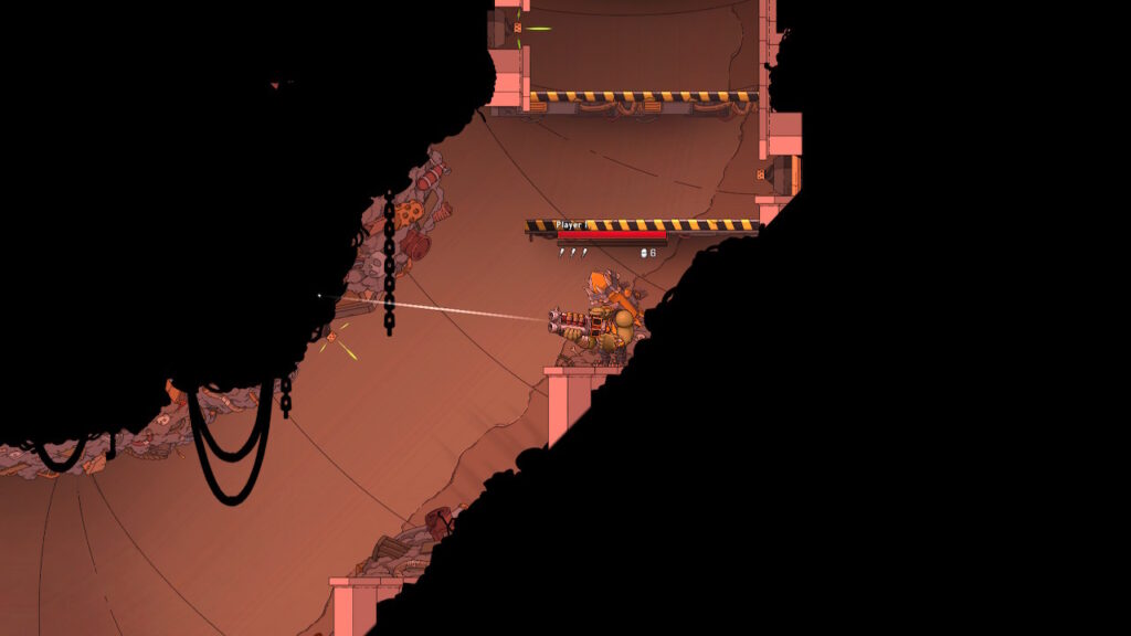 narrow corridor with garbage on the floor